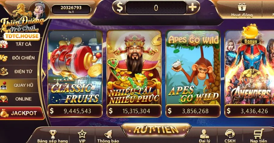Trò chơi Nổ hũ mcw678 casino